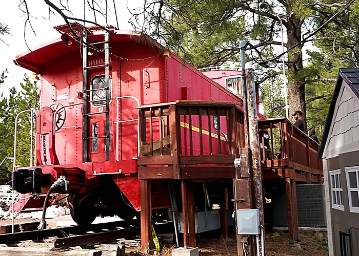Historic Rail Caboose On Route 66 Hotel Williams