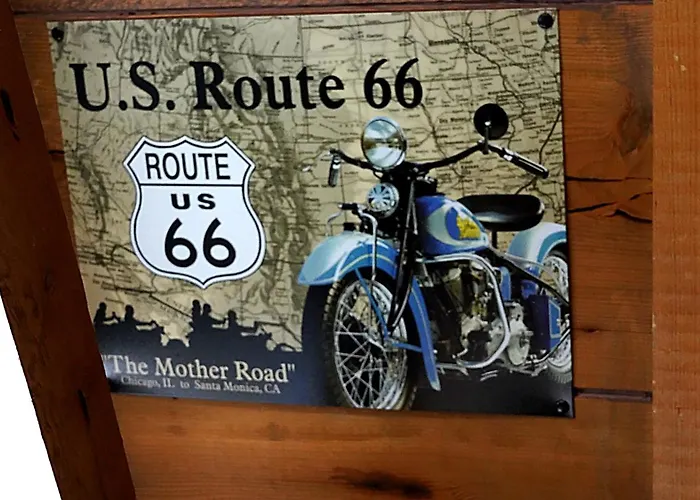 Historic Rail Caboose On Route 66 4*