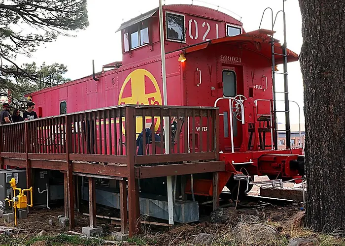 Hotel Historic Rail Caboose On Route 66