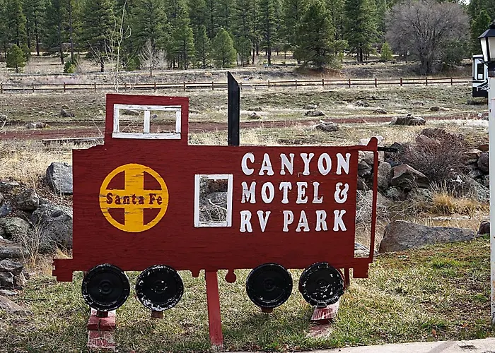 Historic Rail Caboose On Route 66